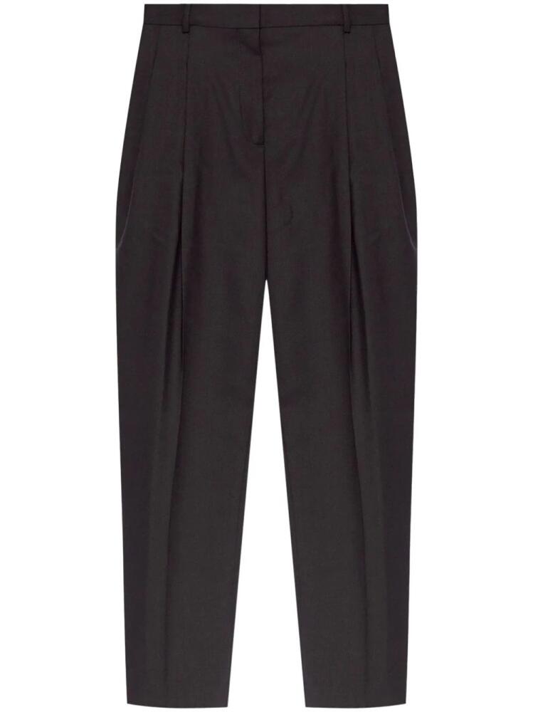 Paul Smith tapered-leg wool trousers - Black Cover