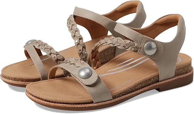 Aetrex Jenn (Taupe) Women's Sandals Cover