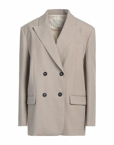 Tela Woman Blazer Dove grey Polyester, Virgin Wool, Elastane Cover