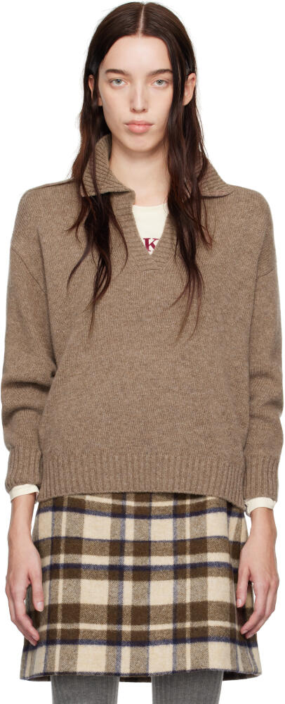 Weekend Max Mara Brown Agre Sweater Cover