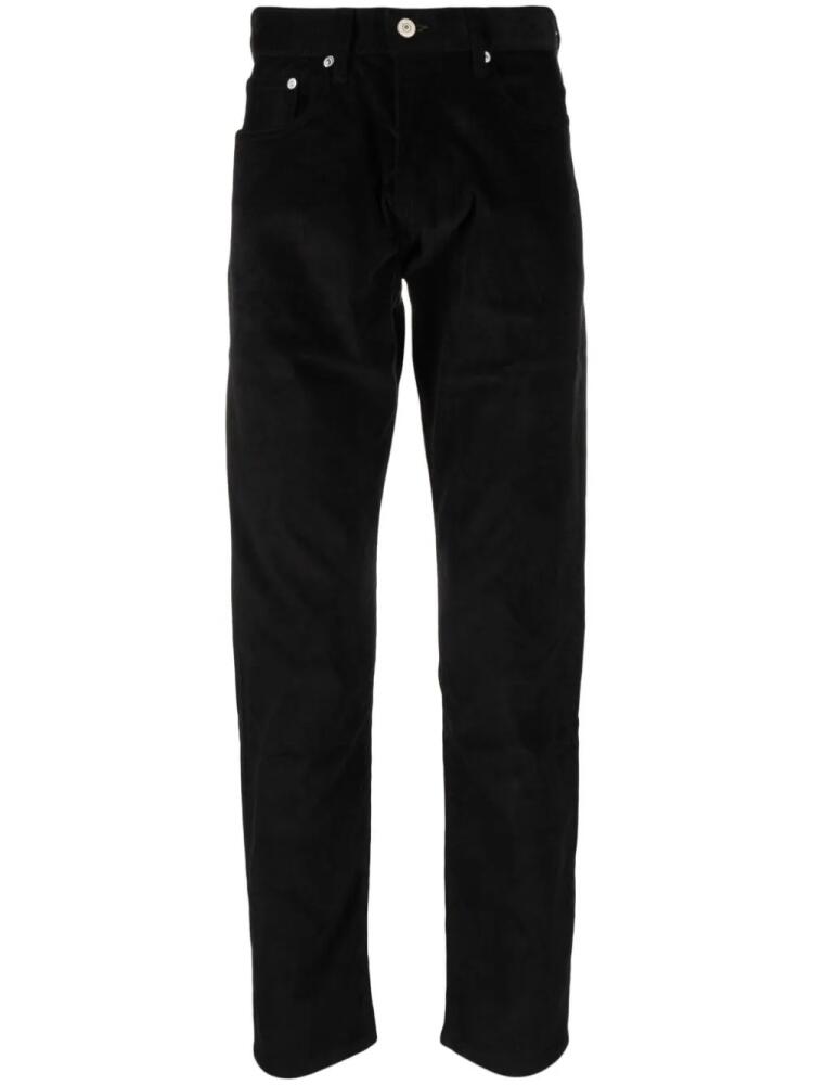 PS Paul Smith mid-rise straight-leg jeans - Black Cover