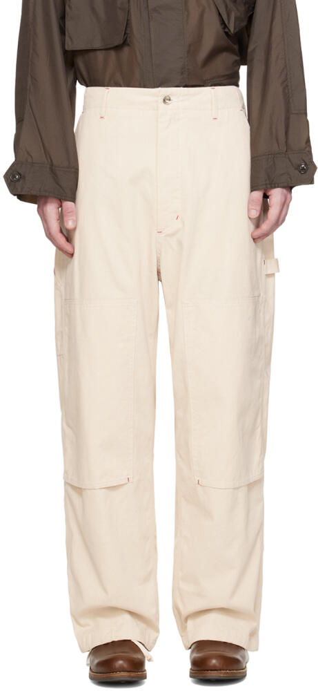 Engineered Garments Off-White Painter Trousers Cover