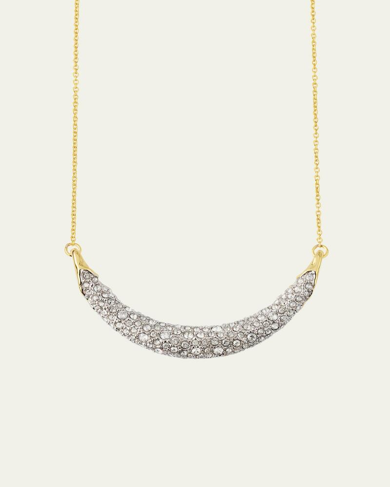 Alexis Bittar Solanales Crystal Crescent Necklace Cover