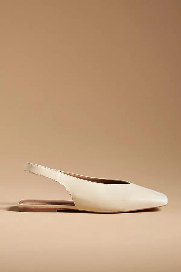 Maeve Square-Toe Slingback Flats Cover