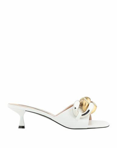 Stella Mccartney Woman Sandals White Textile fibers Cover