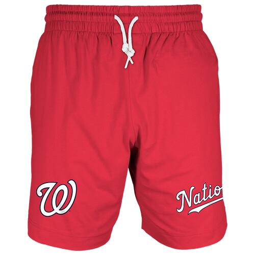 New Era Nationals 7" Fitted OTC Shorts - Mens Red/Red Cover