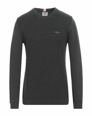 Aeronautica Militare Man Sweater Lead Cotton Cover