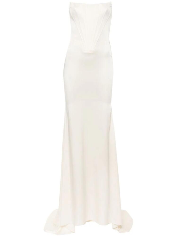 Giuseppe Di Morabito strapless maxi dress - Neutrals Cover