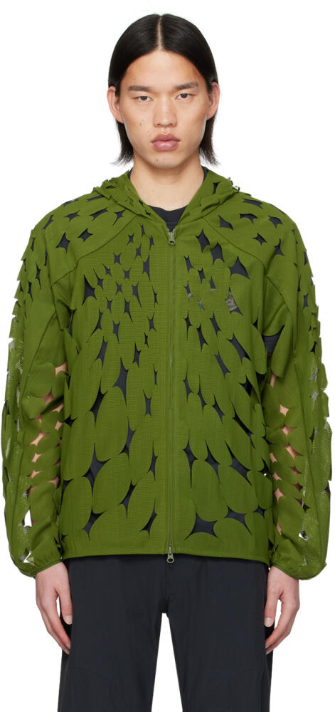 POST ARCHIVE FACTION (PAF) Green 6.0 Left Hoodie Cover