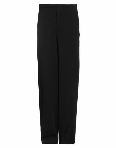 Ferragamo Man Pants Black Viscose, Polyamide, Polyurethane Cover