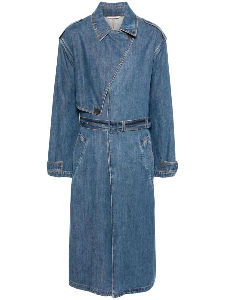 Valentino Garavani denim trench coat - Blue Cover