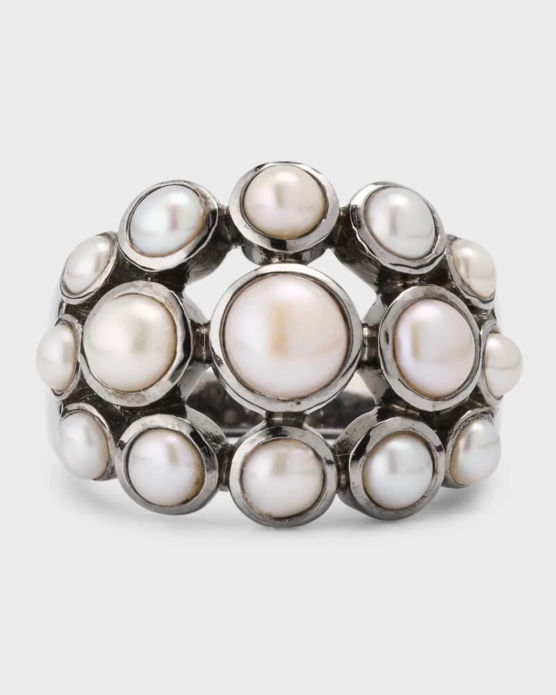 NAKARD Dot Dome Ring in Pearls and Aphrodite Cover