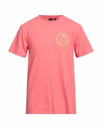 Deus Ex Machina Man T-shirt Coral Cotton Cover