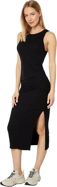 LAmade Josie Racer Front Maxi Dress (Black) Women's Clothing Cover