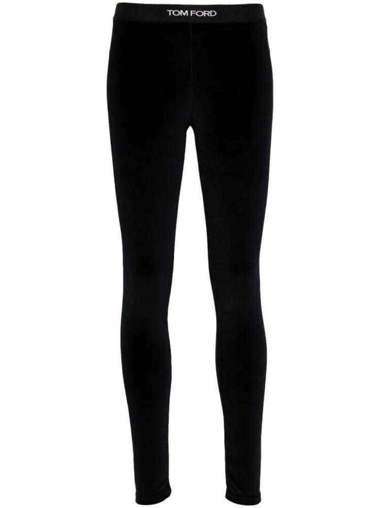 TOM FORD Signature leggings - Blue Cover