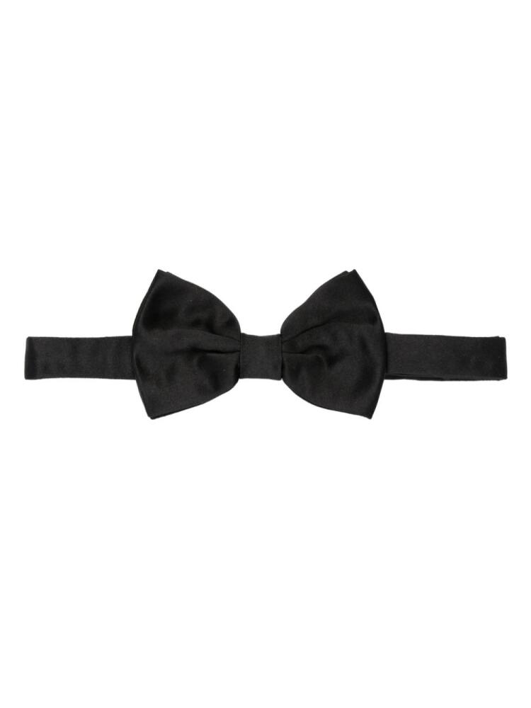 Corneliani silk bow tie - Black Cover