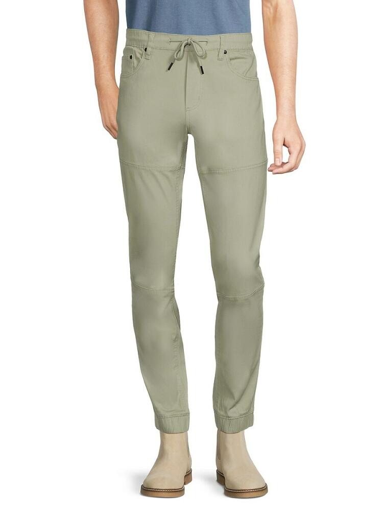 BUFFALO David Bitton Men's Zack Joggers - Sage Green Cover