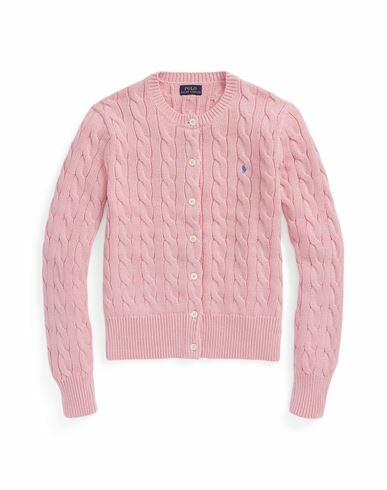 Polo Ralph Lauren Woman Cardigan Pink Cotton Cover