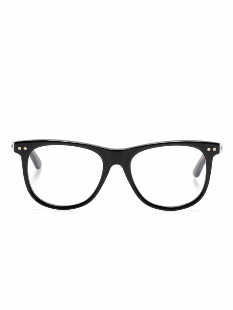 Montblanc square-frame glasses - Black Cover