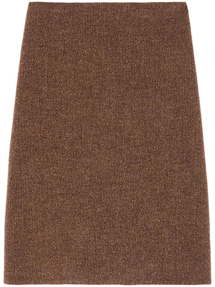 Jil Sander A-line midi skirt - Brown Cover