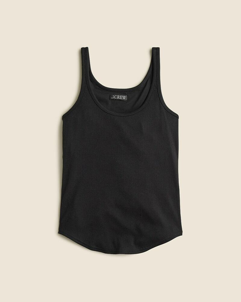 J.Crew Vintage rib shelf-bra tank top Cover