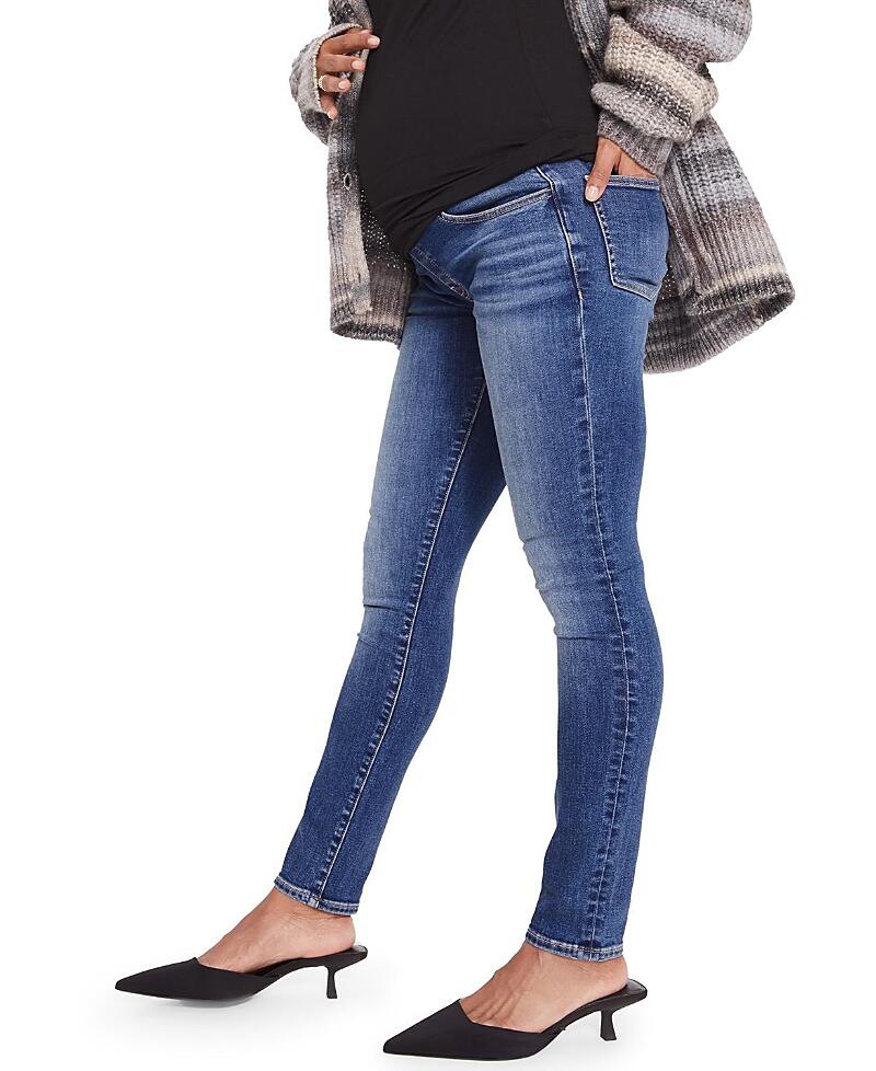 Hatch Collection Over the Bump Slim Maternity Jean Cover