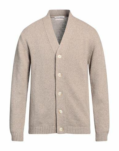 Daniele Fiesoli Man Cardigan Sand Cashmere Cover