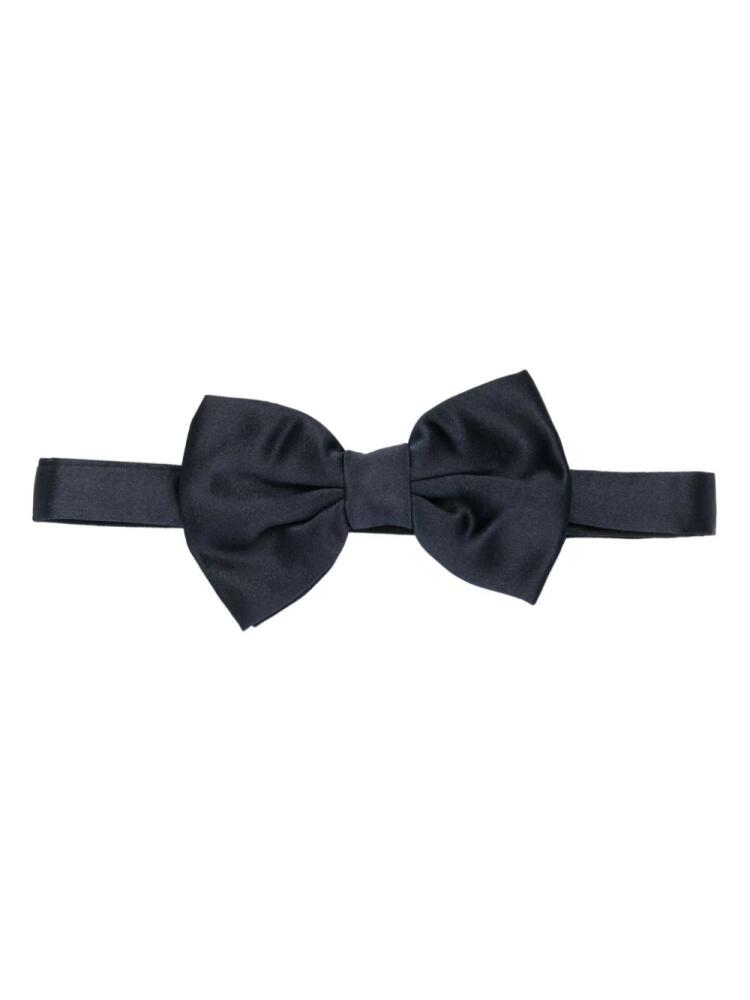 Corneliani silk bow tie - Black Cover