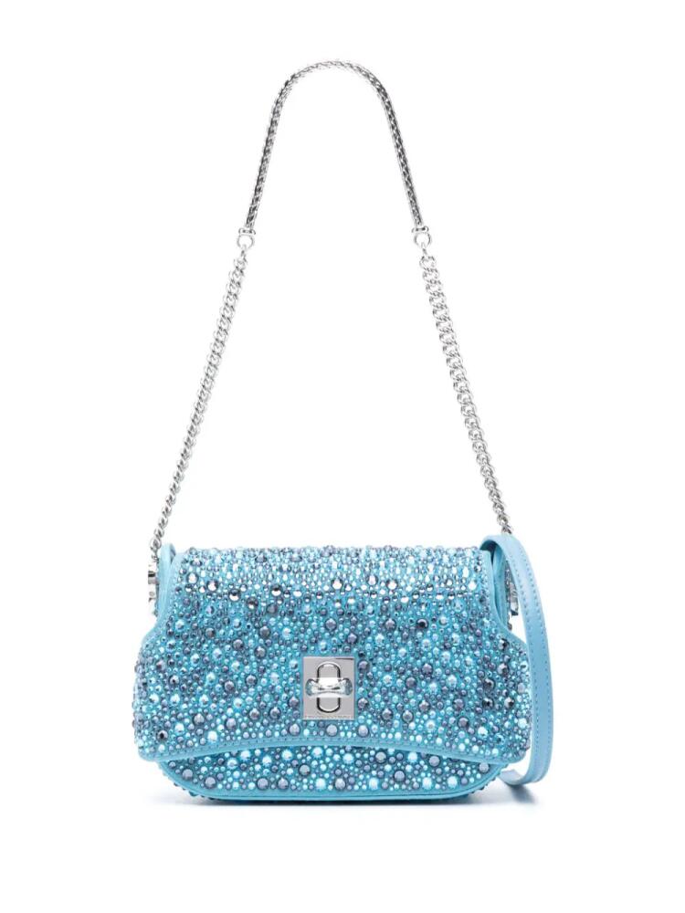 Ermanno Scervino Audrey crystal mini bag - Blue Cover