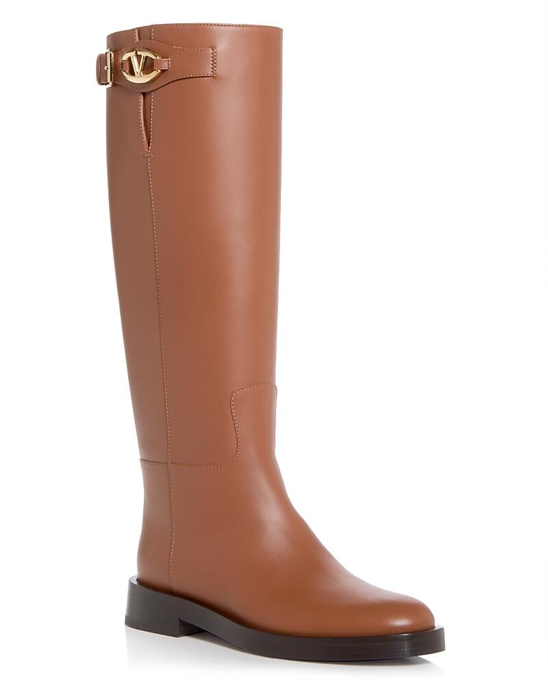 Valentino Garavani Women's Buckled Riding Boots Cover