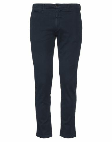 40weft Man Pants Midnight blue Cotton, Elastane Cover