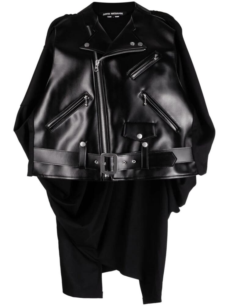 Junya Watanabe sleeveless biker jacket - Black Cover