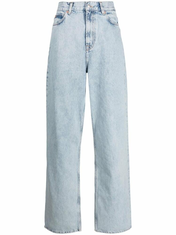 WARDROBE.NYC low-rise straight-leg jeans - Blue Cover