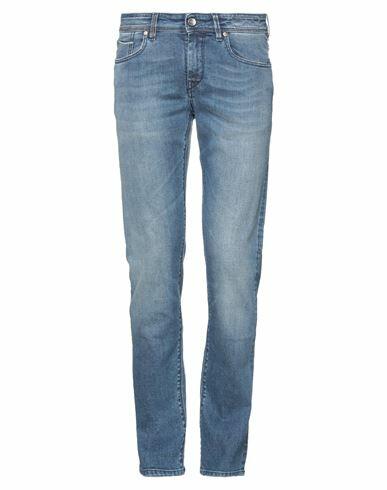 Re_hash Man Jeans Blue Cotton, Elastomultiester, Elastane Cover