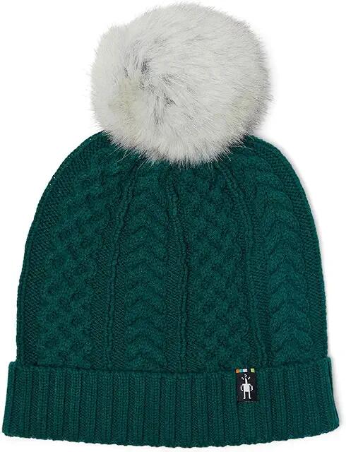 Smartwool Lodge Girl Beanie (Emerald Green) Caps Cover