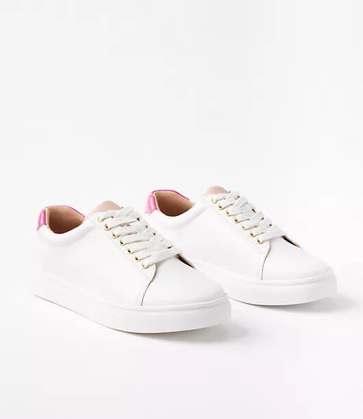 Loft Colorblock Lace Up Sneakers Cover