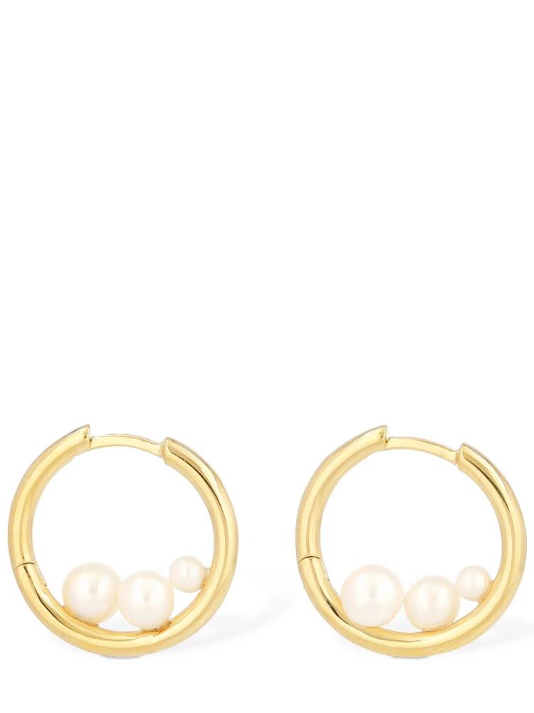 OTIUMBERG Trio Pearl Hoop Earrings Cover