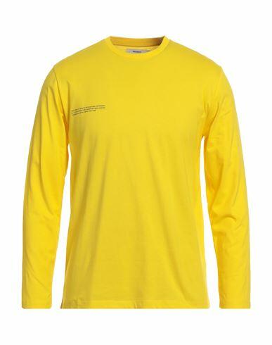 Pangaia Man T-shirt Yellow Organic cotton Cover