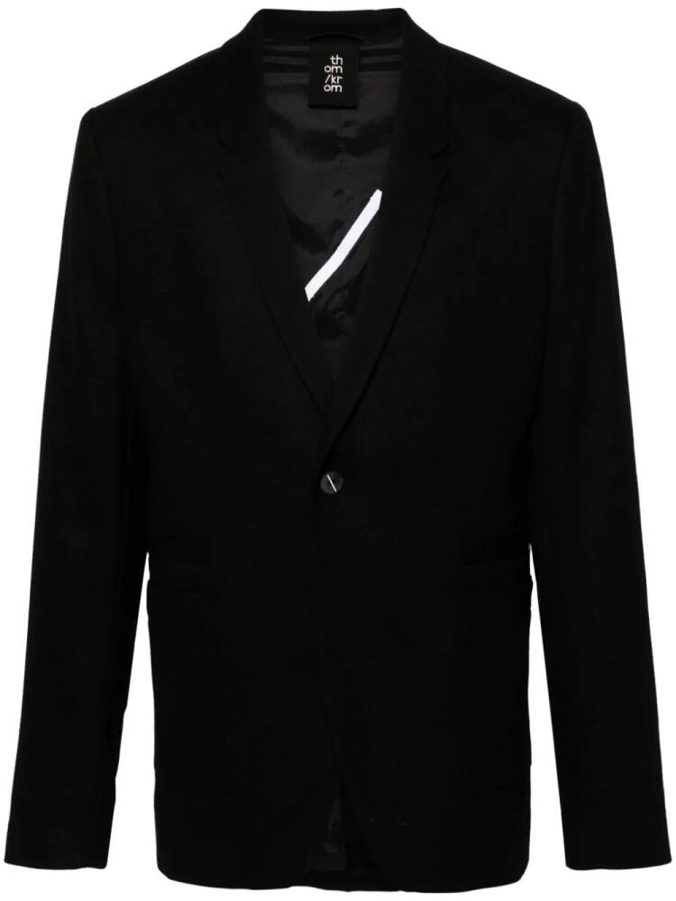 Thom Krom M B 53 blazer - Black Cover