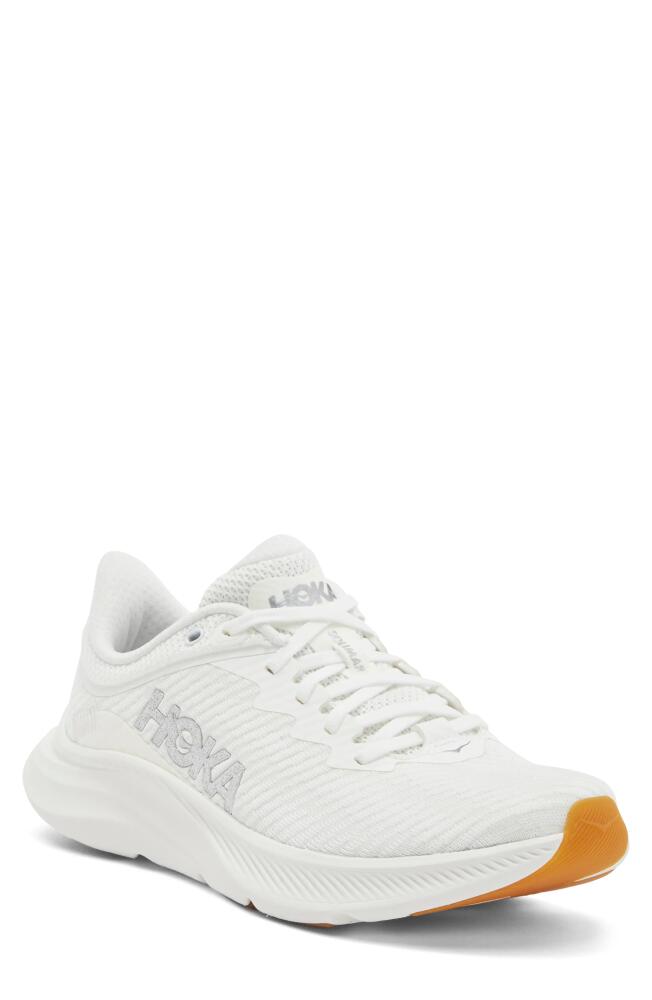 HOKA Solimar Running Shoe in White /White Cover