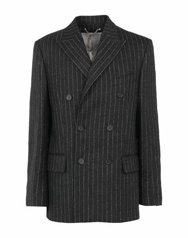 Golden Goose Man Blazer Black Virgin Wool, Elastane, Polyamide Cover