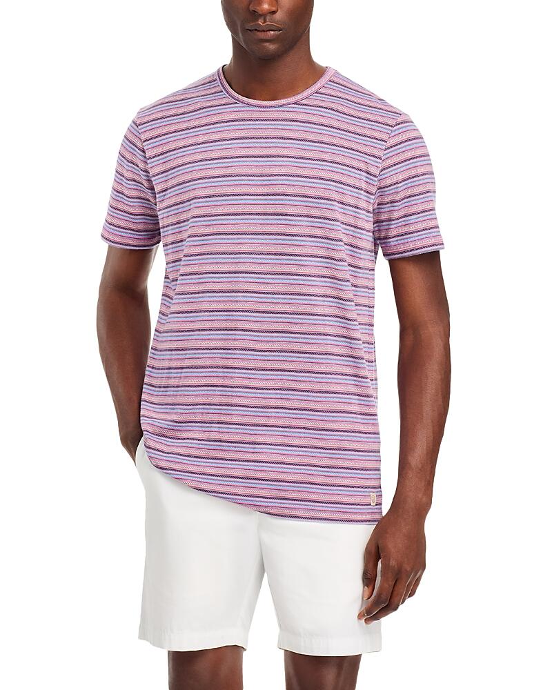 Marine Layer Striped Crewneck Tee Cover