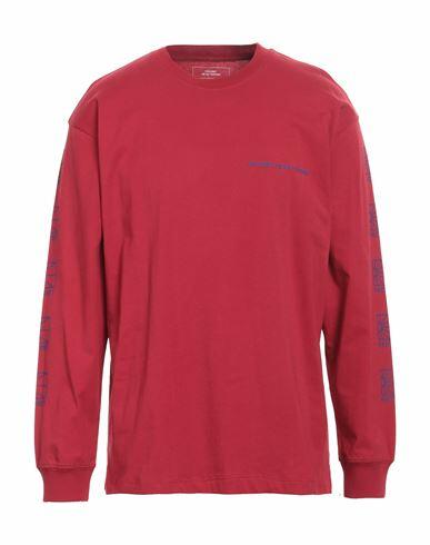 Rassvet Man T-shirt Red Cotton Cover