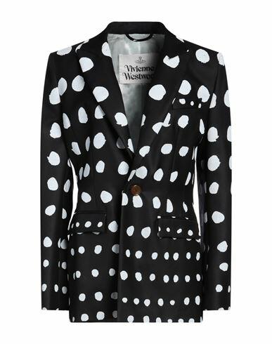 Vivienne Westwood Woman Blazer Black Virgin Wool Cover