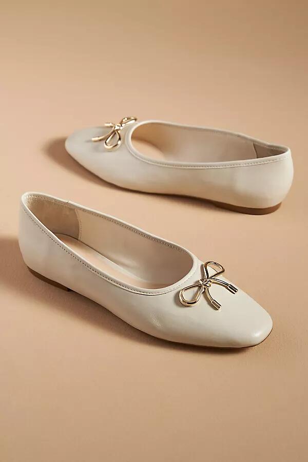 Maeve Metal Bow Ballet Flats Cover