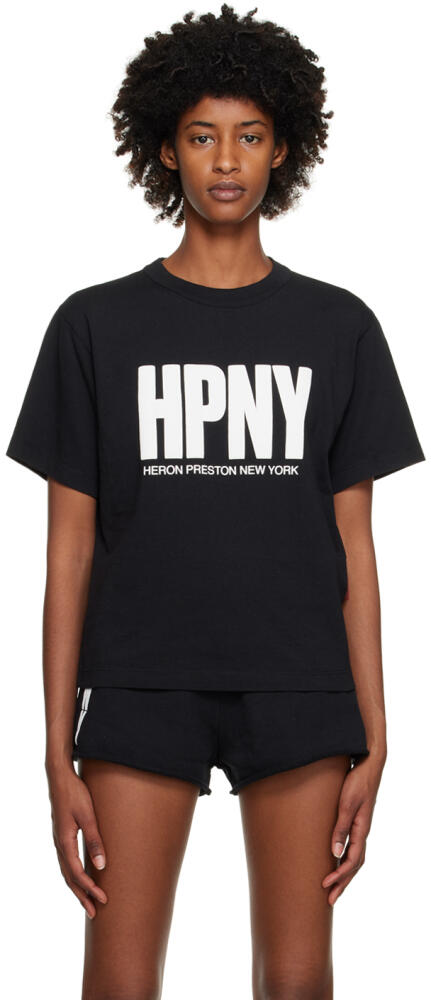 Heron Preston Black 'HPNY' T-Shirt Cover