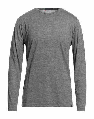 Lardini Man T-shirt Grey Wool, Lyocell Cover