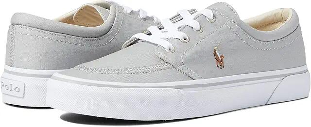 Polo Ralph Lauren Faxon X Low-Top Canvas Sneaker (Soft Grey/Multi) Men's Shoes Cover