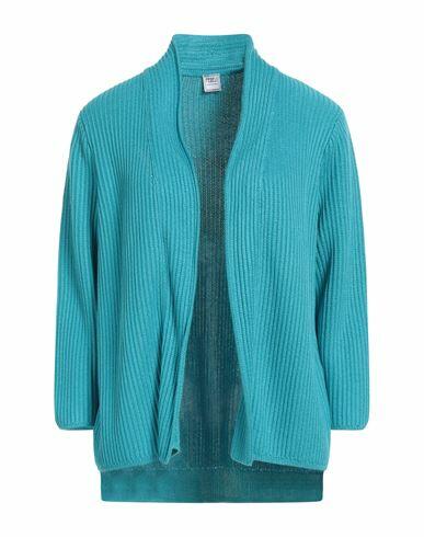 Fedeli Woman Cardigan Turquoise Silk Cover