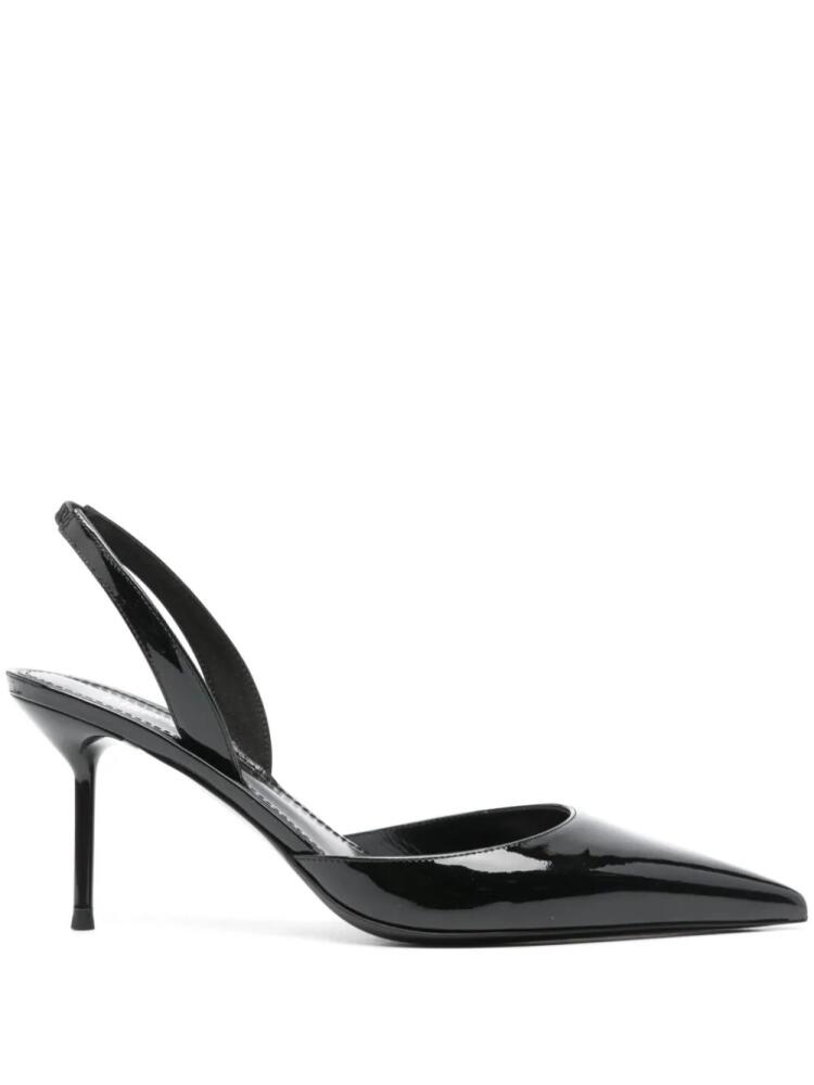 Paris Texas 70mm Lidia slingback pumps - Black Cover